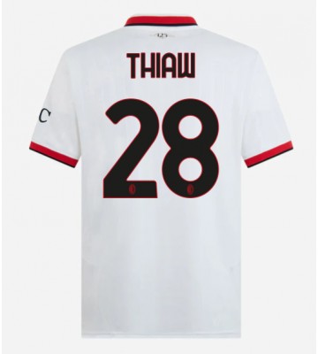 AC Milan Malick Thiaw #28 Bortatröja 2024-25 Kortärmad